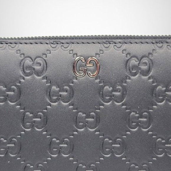 GUCCI GG SIGNATURE ZIP AROUND WALLET - Picture 6 of 12